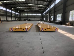 陜西客戶定制載重8噸無軌電動平車